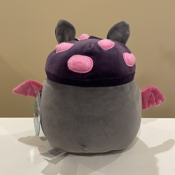 ⚡️NWT 8” Franco the Fuzzy Mushroom Bat Squishmallow - Picture 4 of 7
